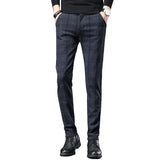 Checked Casual Pants