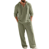 Zalecta - Linen Loungewear Set