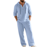 Zalecta - Linen Loungewear Set