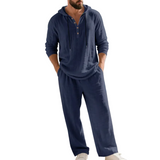 Zalecta - Linen Loungewear Set