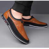 Leather Business Slip-On Shoes