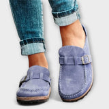 Julie - Women's Orthopedic Loafers with Decorative Buckle