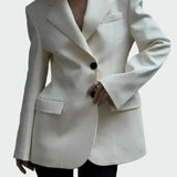 Nikol - Blazer with an Impressive Cut and Buttons