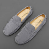 Suede Boat Moccasins