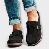 Julie - Women's Orthopedic Loafers with Decorative Buckle