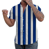 Striped Short Sleeve Summer Shirt