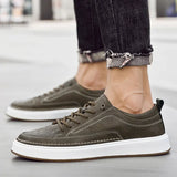 Elegant Leather Sneakers