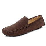 Suede Boat Moccasins