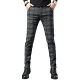 Checked Casual Pants