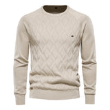 Men's Theodor Sweater with Diamond Pattern