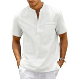 Elegant Cotton-Linen Shirt