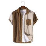 Two-Piece Set - Waffle Shirt