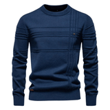 Burkhard Stylish Men's Checkered Sweater