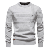 Burkhard Stylish Men's Checkered Sweater