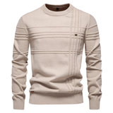 Burkhard Stylish Men's Checkered Sweater