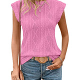 DELICE - Women Lightweight Knit Chic Tee