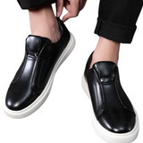 Casual Leather Slip-On Shoes