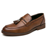 Leather Moccasins with Fringes