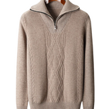 Taranto Merino Wool Zipper Sweater