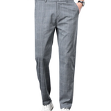 Checked Stretch Pants