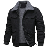 Elegant Corduroy and Fleece Jacket
