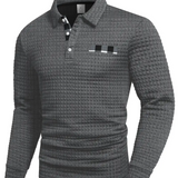 Polo Sweater with Fish Braid