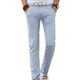 Slim Fit Linen Pants