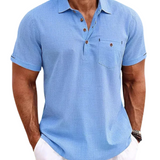 Linen Polo Shirt