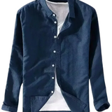 Casual Cotton-Linen Shirt