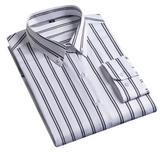 Elegant Striped Men's Shirt