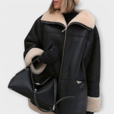 Vitória - Leather Coat