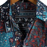 Casual Cotton Short Sleeve Shirt for Men