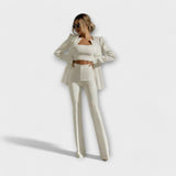 Selina - Stylish 3-Piece Set (Blazer, Top, Pants)