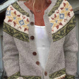 Autumn - Vintage Icelandic Cardigan