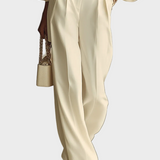 Selena – ribbed set with wide trousers