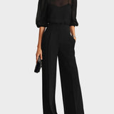 Clarisa – set with wide trousers