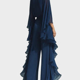 Aurora - Elegant Chiffon Set with Ruffles