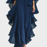 Aurora - Elegant Chiffon Set with Ruffles