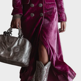 Vera - Velvet Blazer Maxi Dress