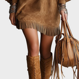 Vintage Mini Dress with Sleeves