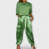 Margarida - Two-Piece Silk Set