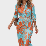 Lola - Maxi Print Dress