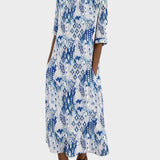 Emma - Loose and Light Floral Midi Dress