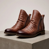 Vega Leather Ankle Boots