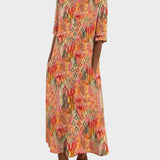 Emma - Loose and Light Floral Midi Dress