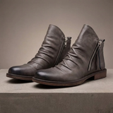 Vega Leather Ankle Boots