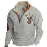 Silvio Vintage Sweater with Zipper