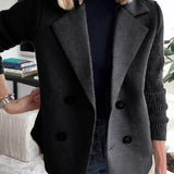 Amora - Elegant Blazer with Braided Sleeves
