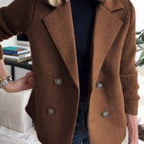 Amora - Elegant Blazer with Braided Sleeves