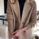 Amora - Elegant Blazer with Braided Sleeves